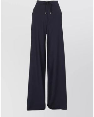 Max Mara Virgin Wool Pants - Blue