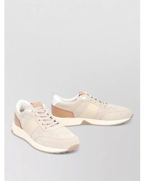 Tod's Suede Low-Top Trainers - Natural