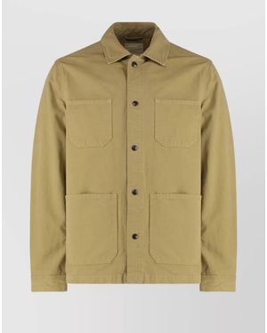Woolrich Cotton Overshirt Jacket - Green