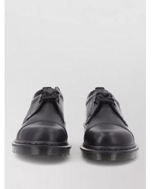 Dr. Martens Leather Oxford Shoes - Black
