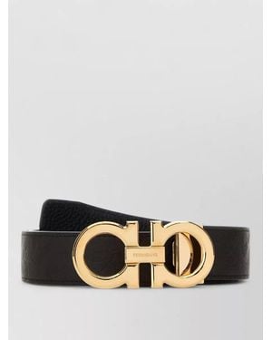 Ferragamo Leather Reversible Belt - Multicolour