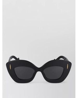 Loewe Sunglasses Lw40127I Cat Eye Thick Frame - Black