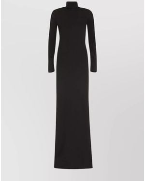 Saint Laurent Maxi Dresses - Black