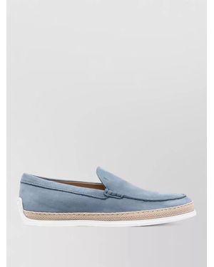 Tod's Suede Loafers - Blue