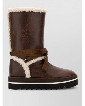 Stella McCartney Fabric Boots - Brown