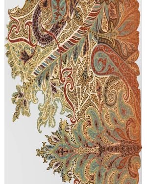 Etro Modal Scarf - Metallic