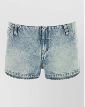 GIMAGUAS Denim Short Shorts - Blue