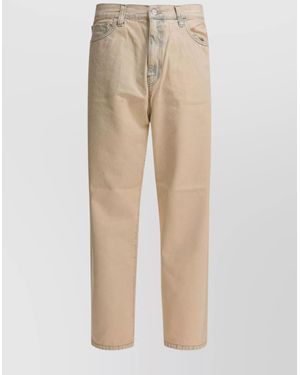 Carhartt Denim Straight-Leg Jeans - Natural