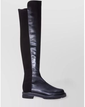 Stuart Weitzman Leather Boots - Blue