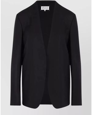 Maison Margiela Wool Blazer - Blue