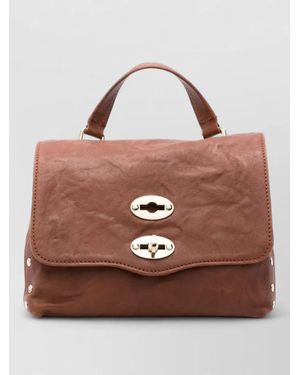Zanellato Postina Officina Baby Leather Shoulder Bag - Brown