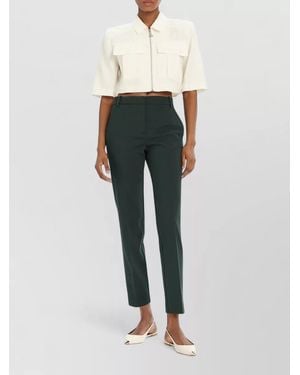 Pinko Tailored Trousers Belt Loops Side Pockets - Multicolour