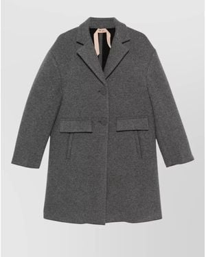 N°21 Single Breasted Coat - Gray