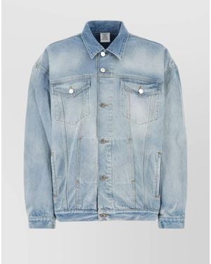 Vetements Denim Jacket - Blue
