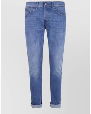 Dondup George Stretch Skinny Jeans Five Pockets - Blue