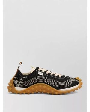 Ami Paris Mirage Low Sneakers Mesh Rubber Sole - Multicolor