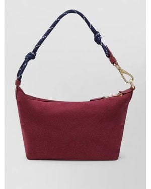 Miu Miu Na Cotton Shoulder Bag - Red
