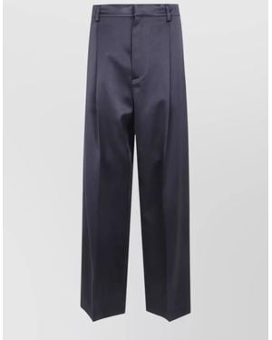 DARKPARK Viscose Wide-Leg Pants - Blue