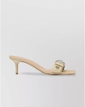 Aeyde Grosgrain Mules - Pink