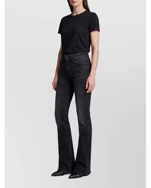 Mother Denim Low-Rise Bootcut Jeans - Blue
