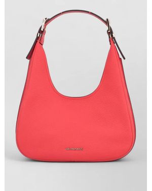 Michael Kors Leather Shoulder Bag - Red