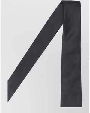 Saint Laurent Silk Tie - Grey