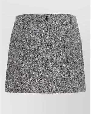 Michael Kors Cotton Mini Skirt - Grey
