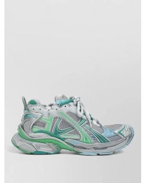Balenciaga Mesh Sneakers Rubber Sole Urban Style - Green