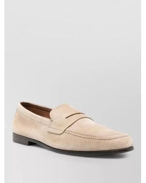 Church's Suede Leather Loafers - Natural