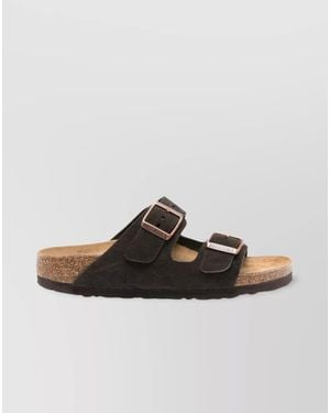 Birkenstock Double Buckle Straps Sandals - Brown