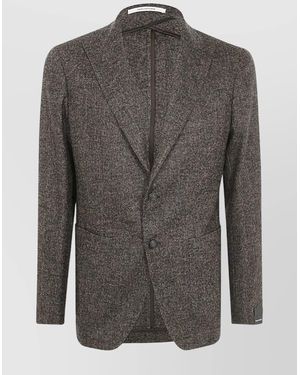 Tagliatore Single-Breasted Suit - Grey