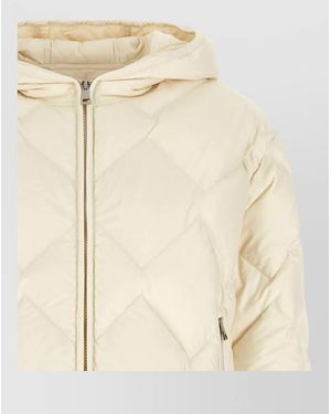 Moncler Arvouinne Quilted Down Jacket - Natural