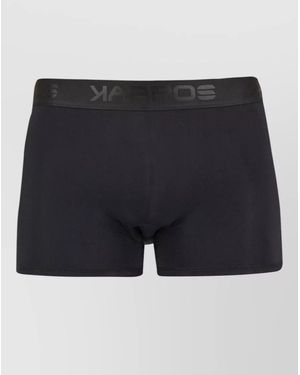 Karpos Boxer Shorts Elastic Waistband Supportive Design - Blue