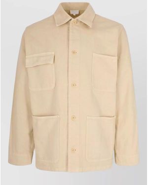 A.P.C. Pocket Cotton Jacket - Natural