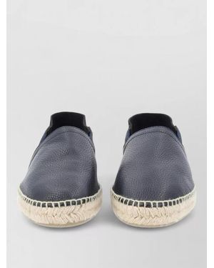 Castañer Polo Espadrilles Round Toe Braided Jute - Blue