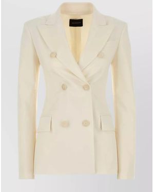 ANDAMANE Single-Breasted Blazer - Natural