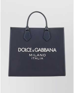 Dolce & Gabbana Large Tote Bag - Blue