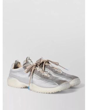 Miu Miu Sneakers Breathable Upper Contrast Color Flexible Fit - White