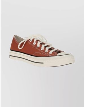 Converse Casual Low Top Sneakers With Rubber Sole - Pink
