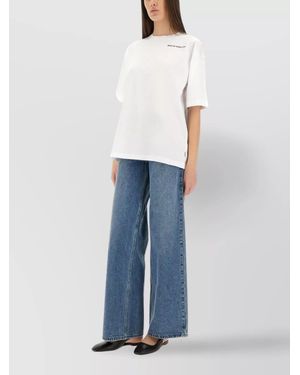 Aspesi Cotton Regular-Fit T-Shirt - Blue