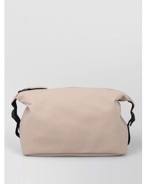 Rains Hilo Crossbody Bag Adjustable Buckles - Natural