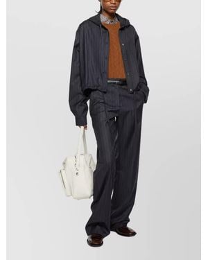 Acne Studios Wool Cape - Blue