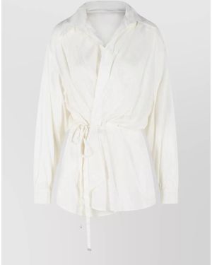 Isabel Marant Keren Modal Blend Shirt Style Dress - White