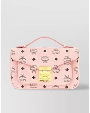MCM Crossbody Bags Top Handle - Pink