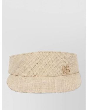 Ruslan Baginskiy Wide Brim Hair Accessory Adjustable Strap - Natural