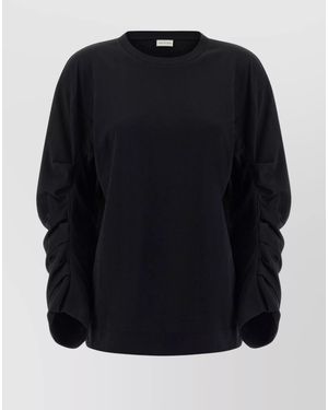 Dries Van Noten Cotton T-Shirt - Blue