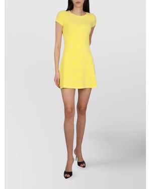 DSquared² Slim-Fit Mini Dress - Yellow