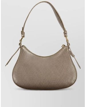 Coccinelle Leather Shoulder Bag - Grey