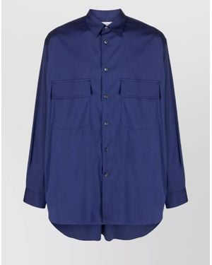 Comme des Garçons Cotton Shirt - Blue