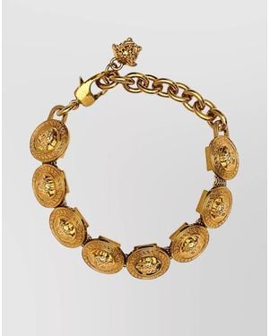 Versace Cable-Link Chain Bracelet - Metallic